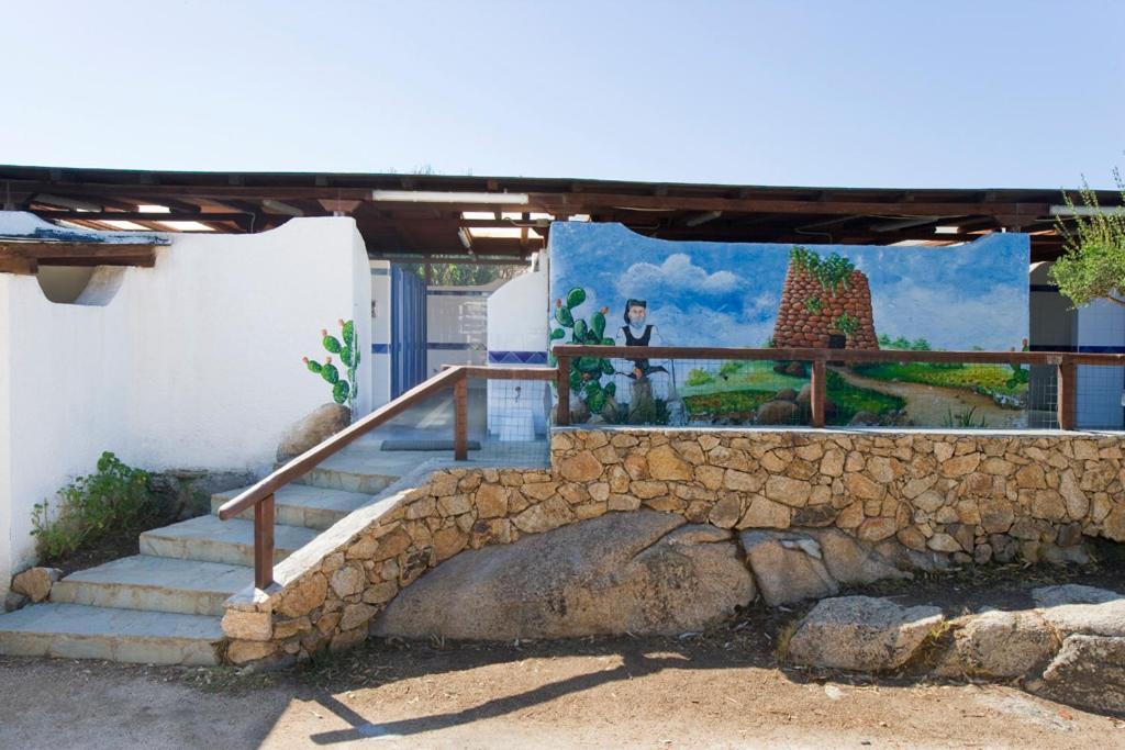 ホテル Camping Baia Saraceno パラーウ エクステリア 写真
